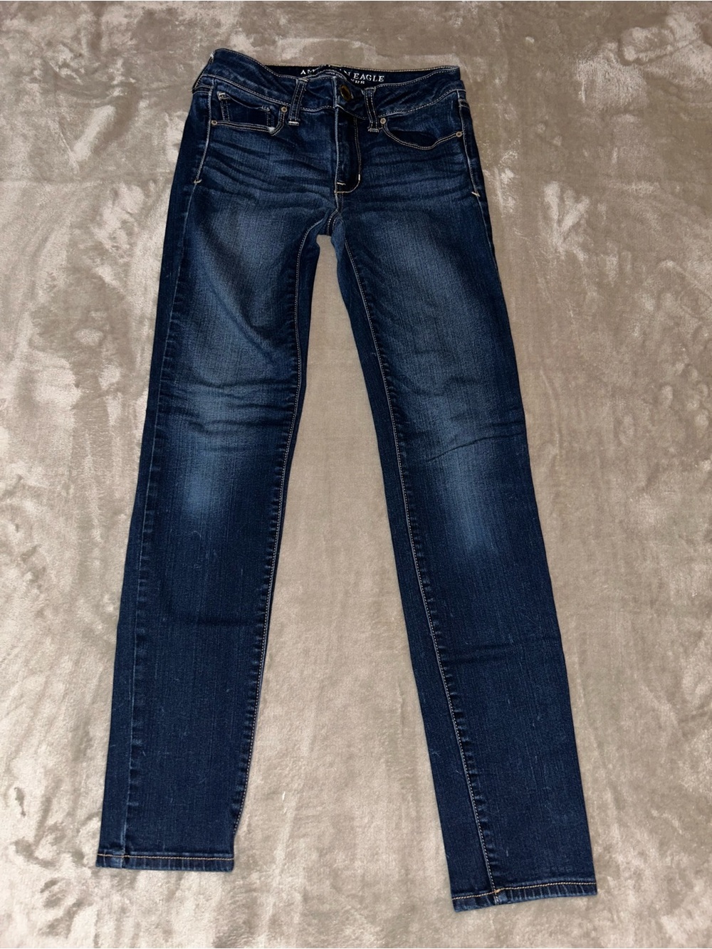 American Eagle Outfitters Navy Skinny Jeans for Women size 2